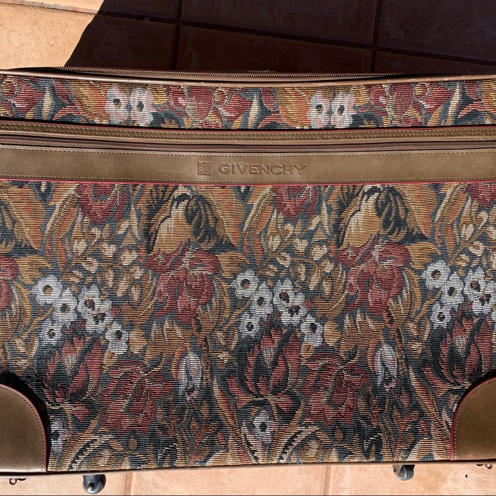 Vintage Tapestry Luggage*Custom Order SweetCherri*